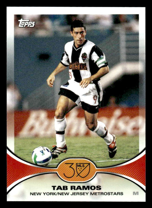 2025 Topps MLS 30th Anniversary Collection #14 Tab Ramos