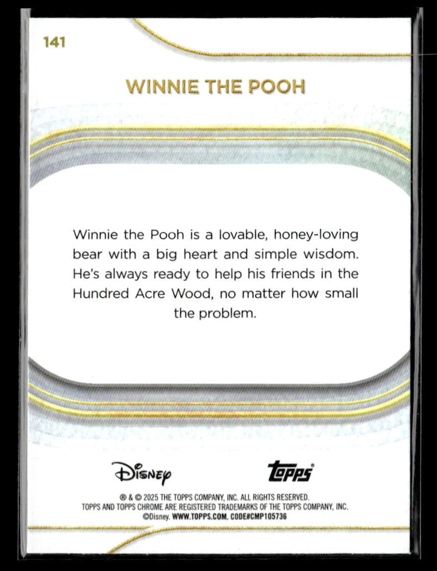 π Winnie the Pooh β 2025 Topps Chrome Disney #141 π