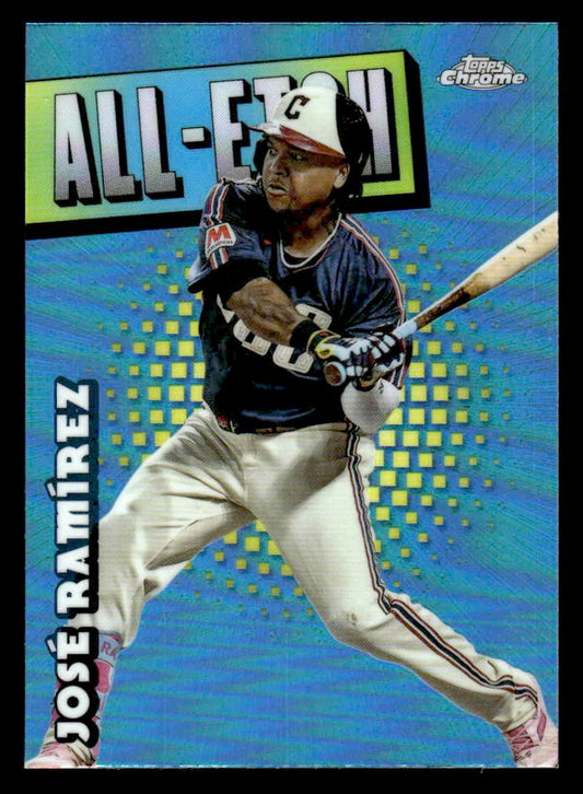 2025 Topps Chrome #CAE-20 Jose Ramirez Chrome All-Etch