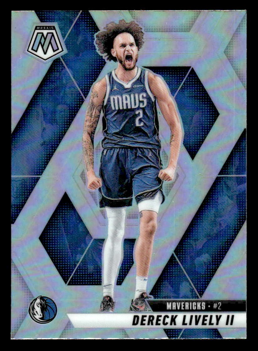 2024-25 Panini Mosaic #115 Dereck Lively II Silver