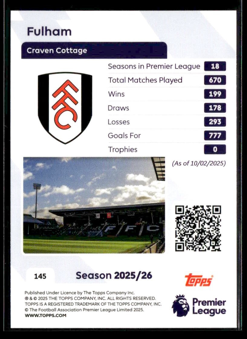 2025-26 Topps Premier League #145 Team Badge