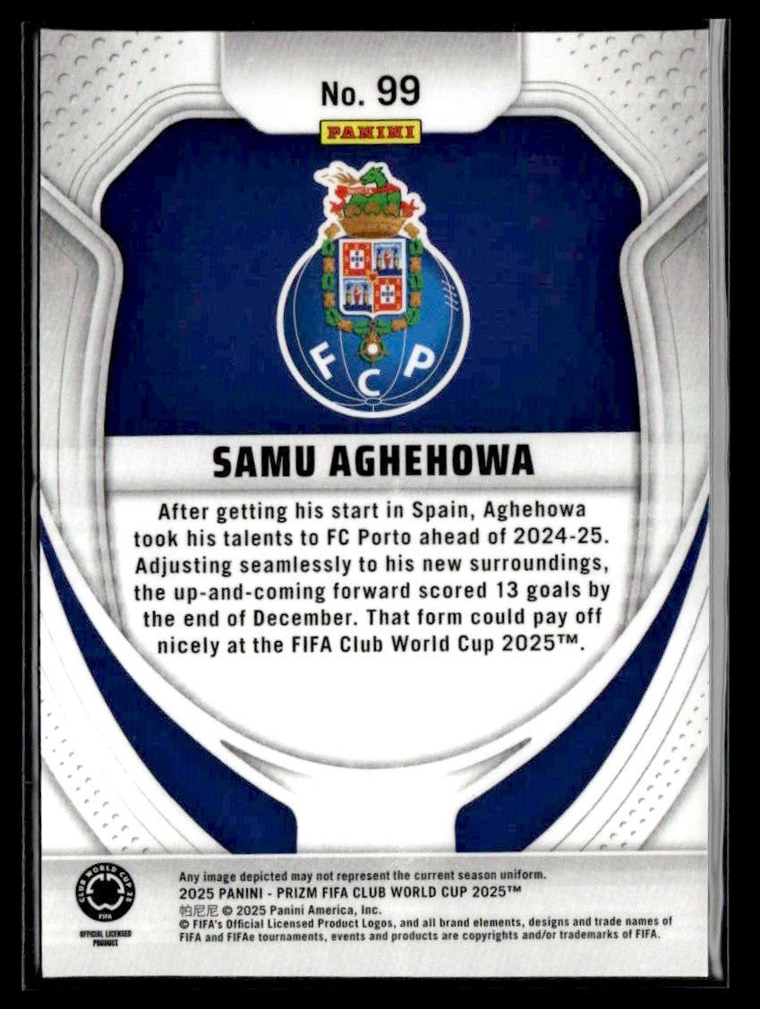 2025 Panini Prizm FIFA Club World Cup #99 Samu Aghehowa