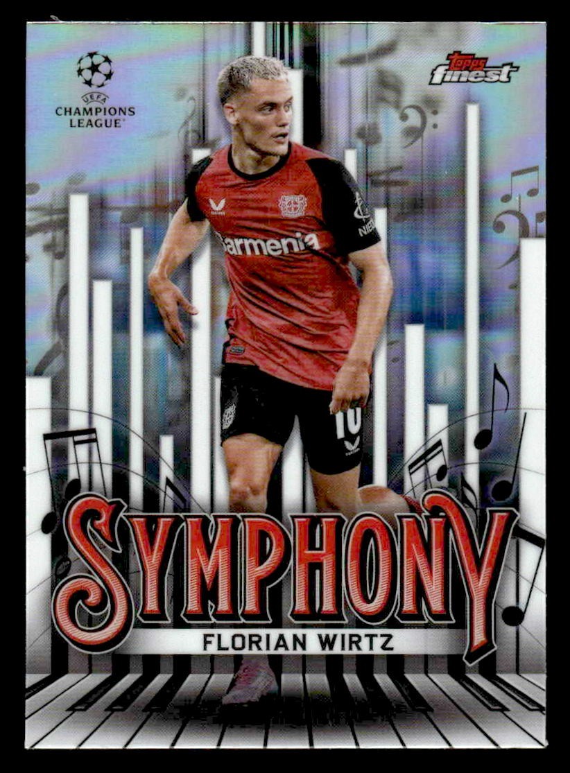 2024-25 Topps Finest UEFA Club Comp #SY-6 Florian Wirtz Symphony