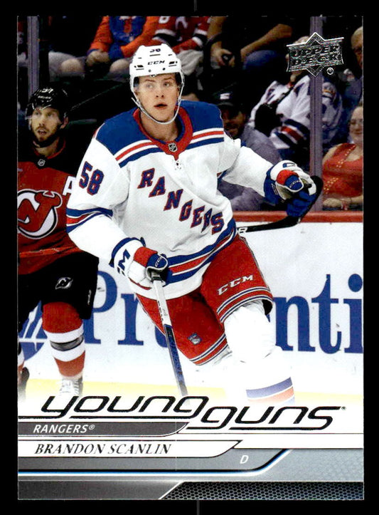 2024-25 Upper Deck #454 Brandon Scanlin