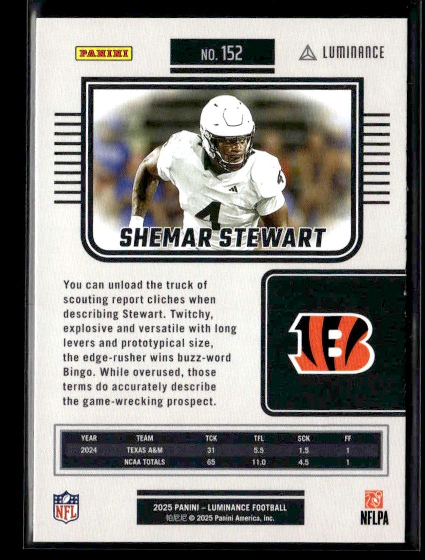 2025 Panini Luminance #152 Shemar Stewart