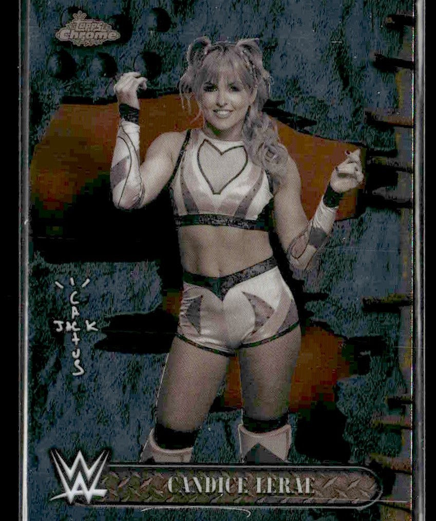 2025 Topps Chrome WWE x Cactus Jack #34 Candice LeRae