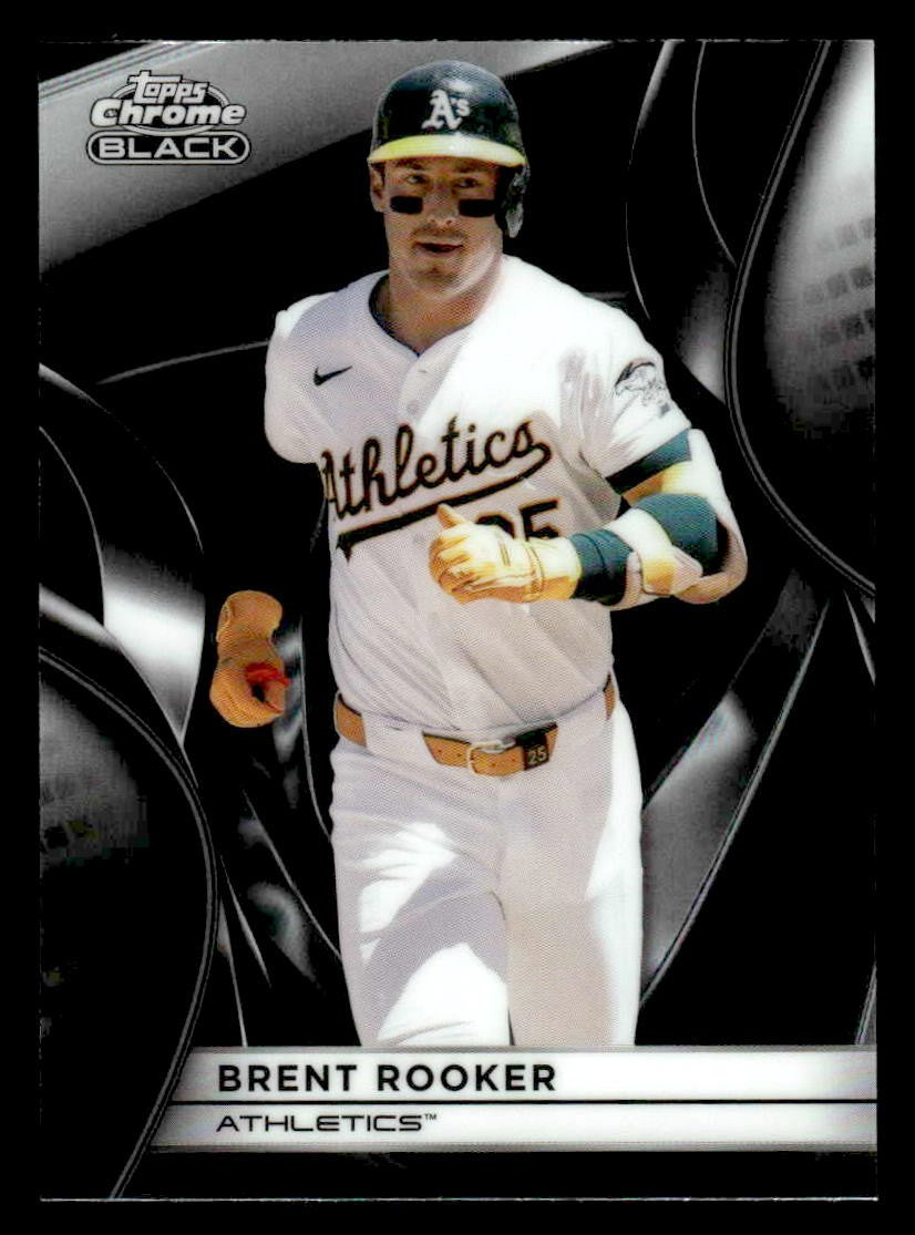 2025 Topps Chrome Black #90 Brent Rooker