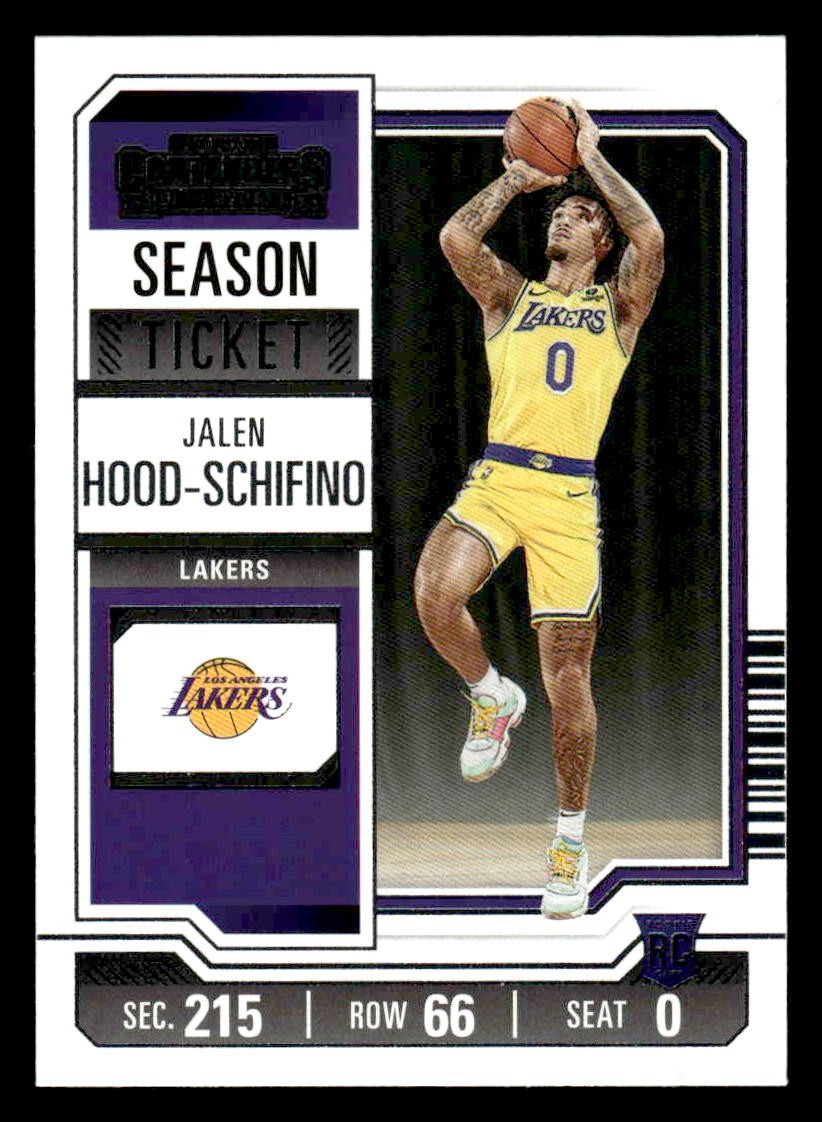 2023-24 Panini Contenders #83 Jalen Hood-Schifino