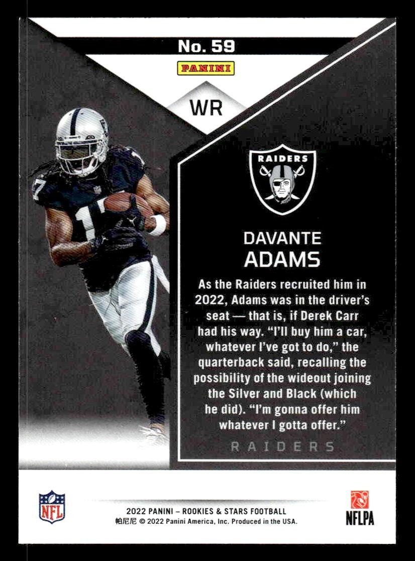 2022 Panini Rookies & Stars #59 Davante Adams