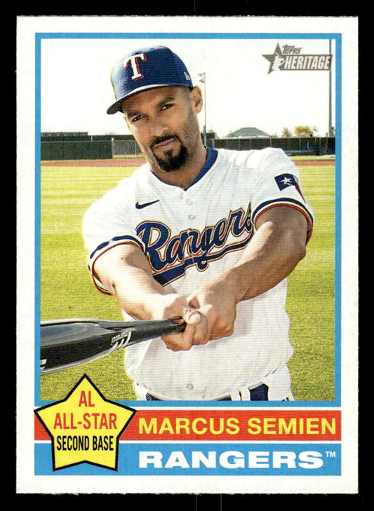 2025 Topps Heritage #400 Marcus Semien