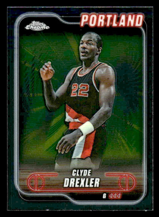 2024-25 Topps Chrome #30 Clyde Drexler
