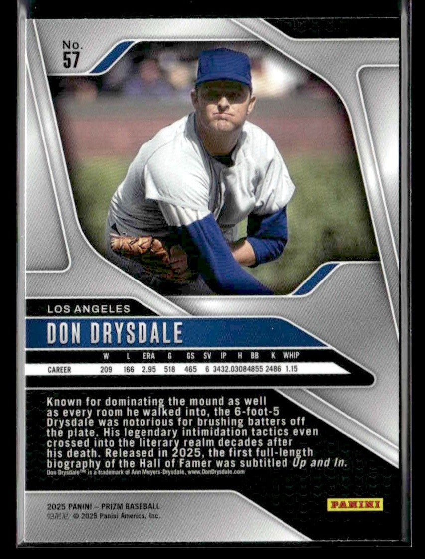 2025 Panini Prizm #57 Don Drysdale