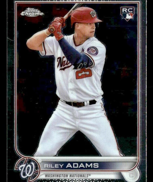 2022 Topps Chrome Sonic #103 Riley Adams