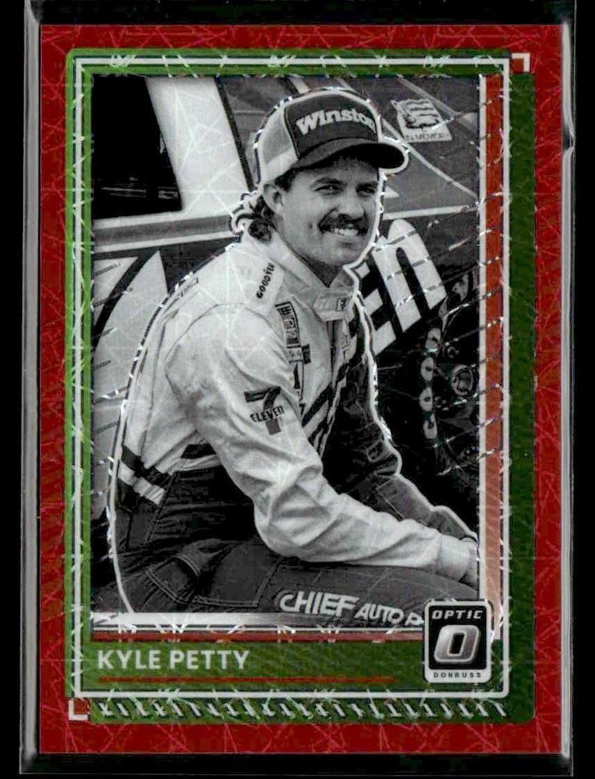 2025 Donruss #90 Kyle Petty Optic Red Velocity #/199