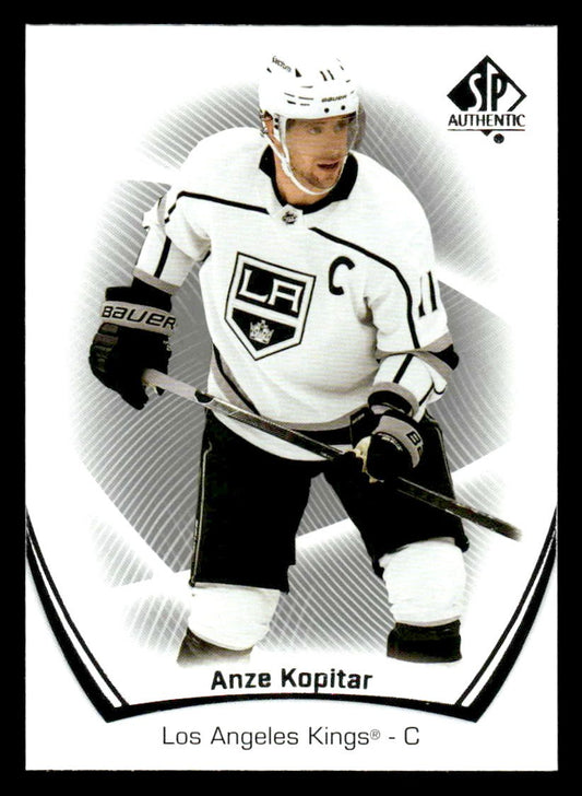 2021-22 SP Authentic #84 Anze Kopitar