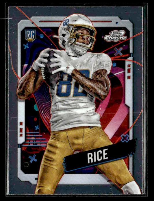 2024 Topps Chrome Cosmic #154 Brenden Rice