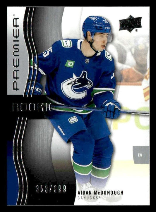 2023-24 Upper Deck Premier #116 Aidan McDonough #/399
