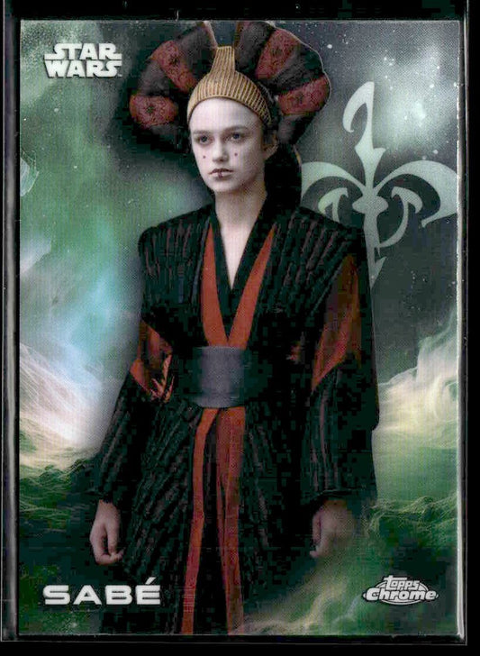 🌟 Sabé — 2025 Topps Chrome Star Wars #159 🌟