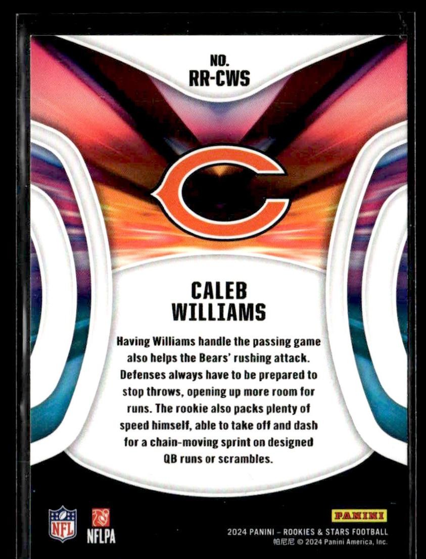 2024 Panini Rookies & Stars #RR-CWS Caleb Williams Rookie Rush
