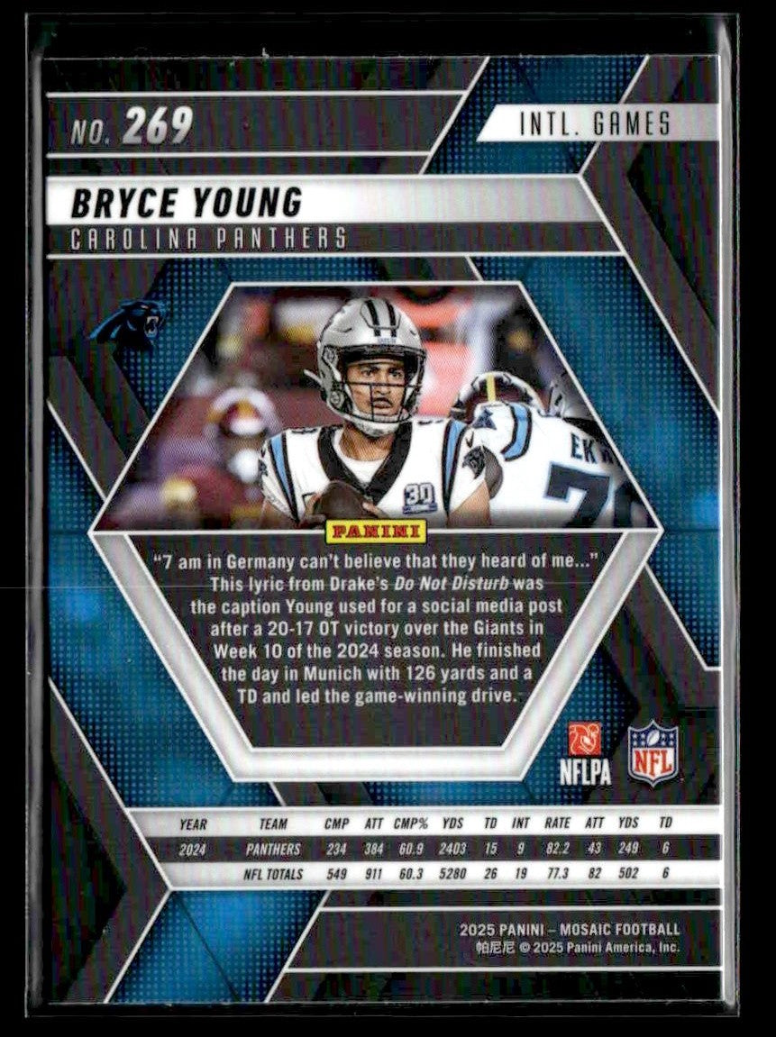 2025 Panini Mosaic #269 Bryce Young