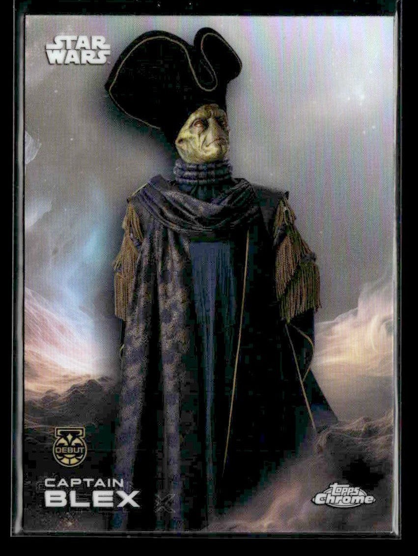 π Captain Blex β 2025 Topps Chrome Star Wars Rainbow Refractor #15 π