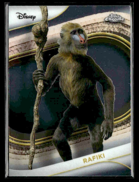🌟 Rafiki — 2025 Topps Chrome Disney #196 🌟