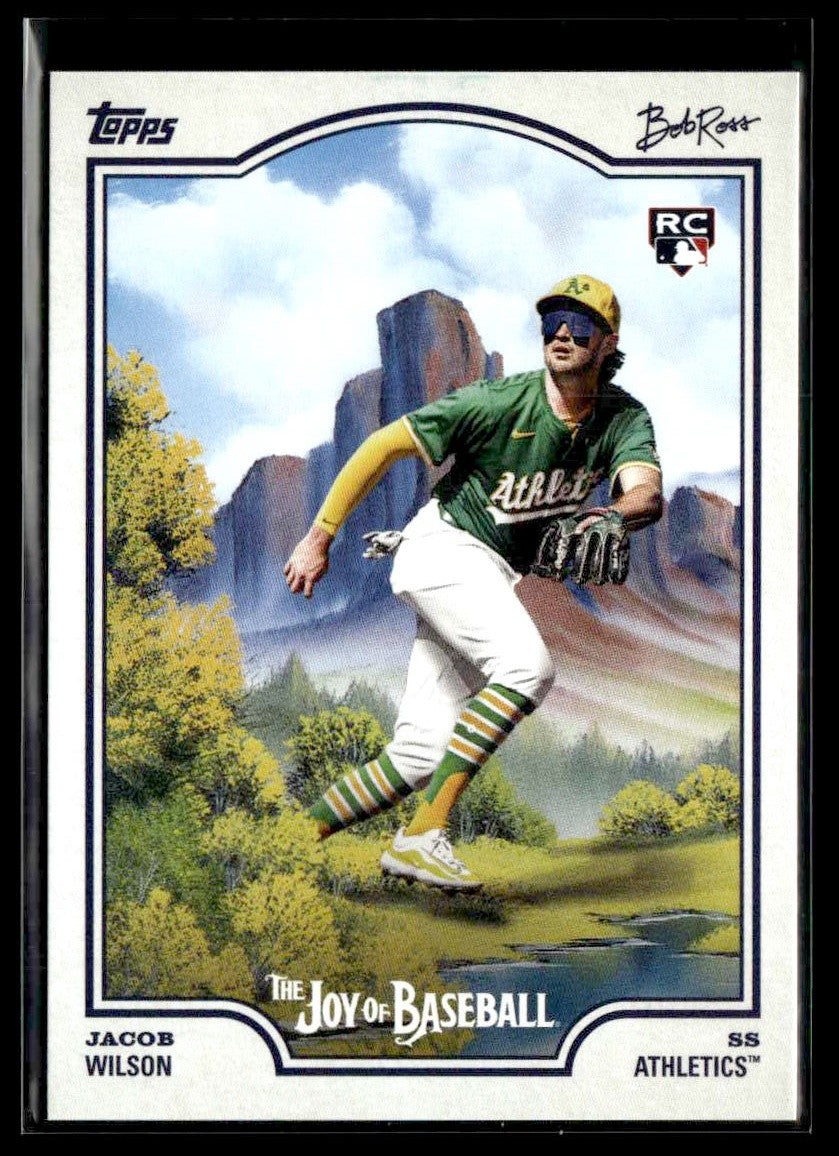 2025 Topps x Bob Ross: The Joy of Baseball #88 Jacob Wilson