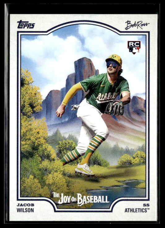 2025 Topps x Bob Ross: The Joy of Baseball #88 Jacob Wilson