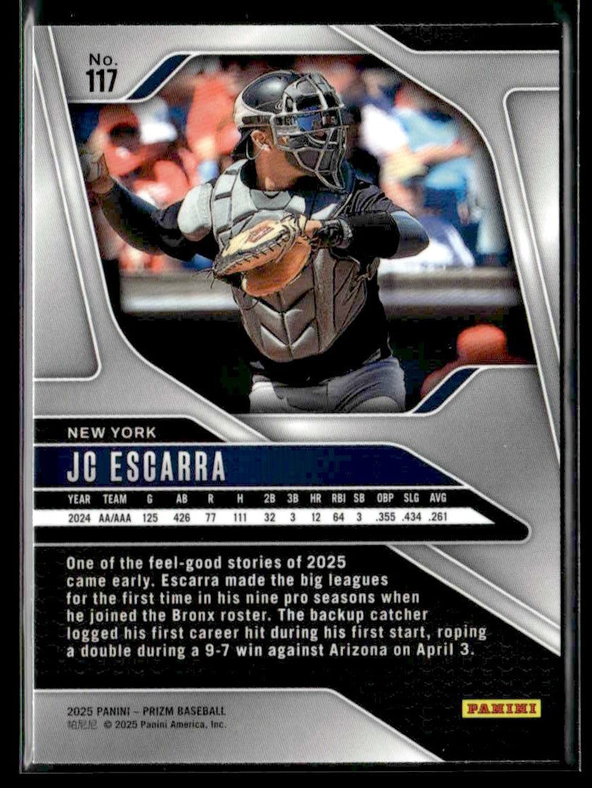 2025 Panini Prizm #117 JC Escarra