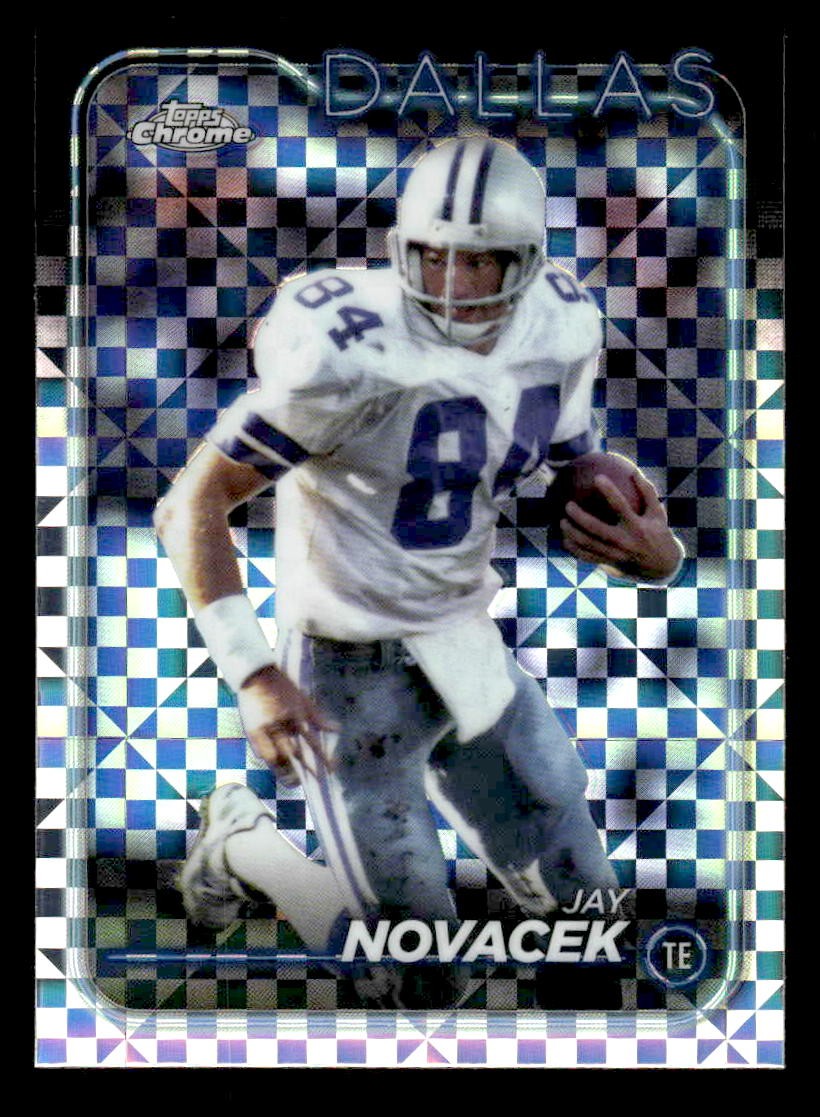 2024 Topps Chrome #50 Jay Novacek X-Fractor