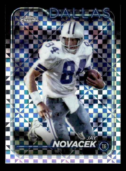 2024 Topps Chrome #50 Jay Novacek X-Fractor
