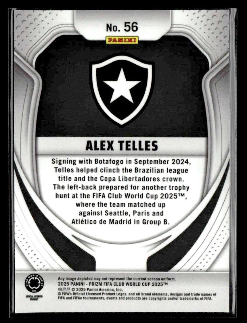 2025 Panini Prizm FIFA Club World Cup #56 Alex Telles