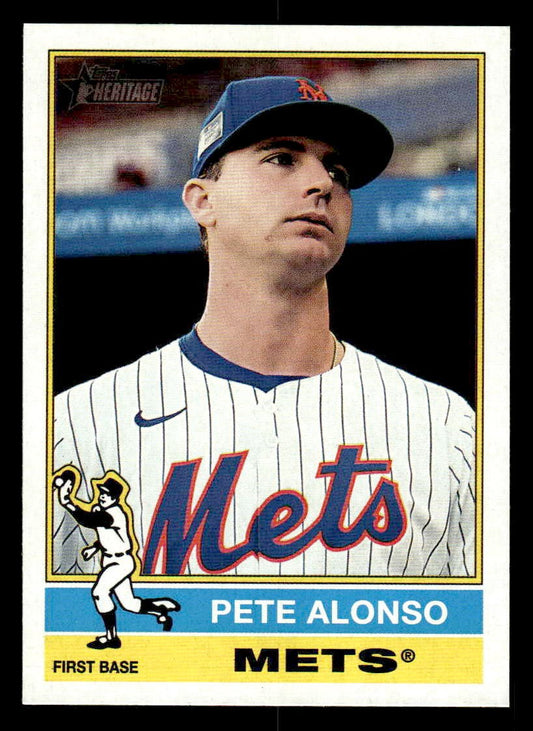 2025 Topps Heritage #374 Pete Alonso