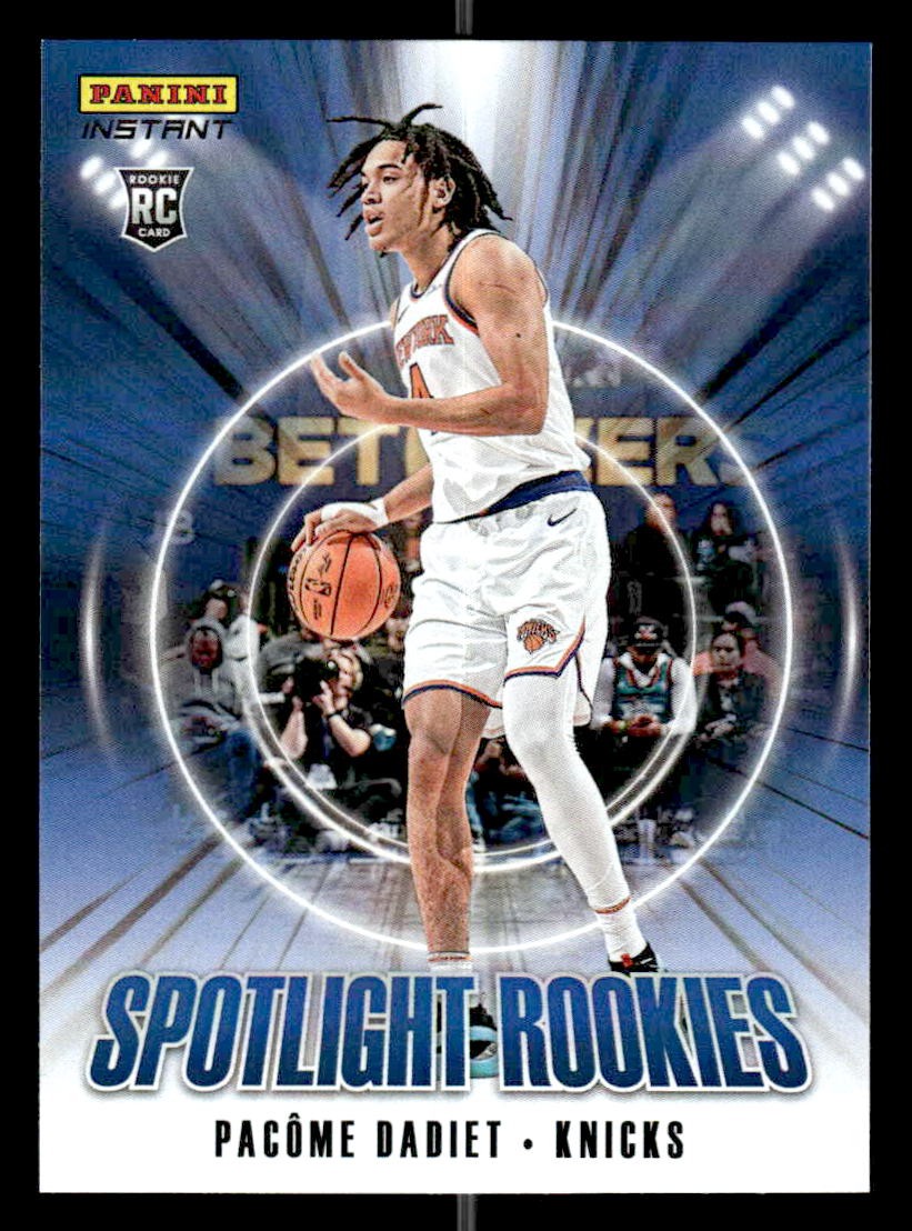 2024-25 Panini Instant NBA Spotlight Rookies #SR.24 Pacome Dadiet