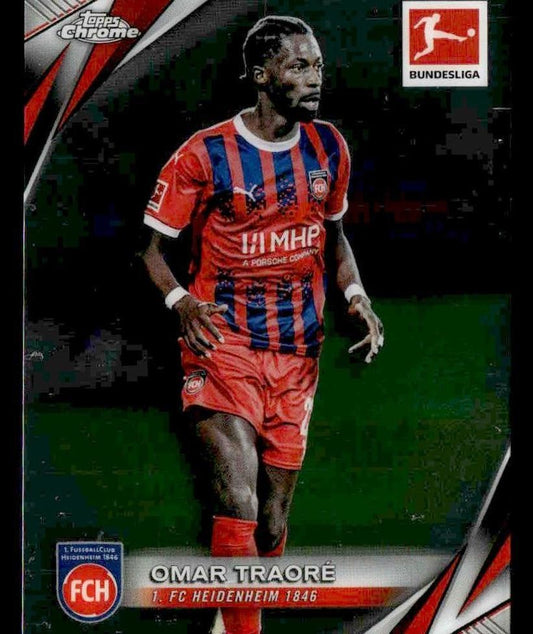 2025 Topps Chrome Bundesliga #42 Omar Traore