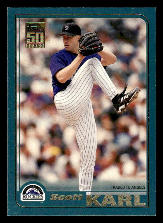 2001 Topps #92 Scott Karl