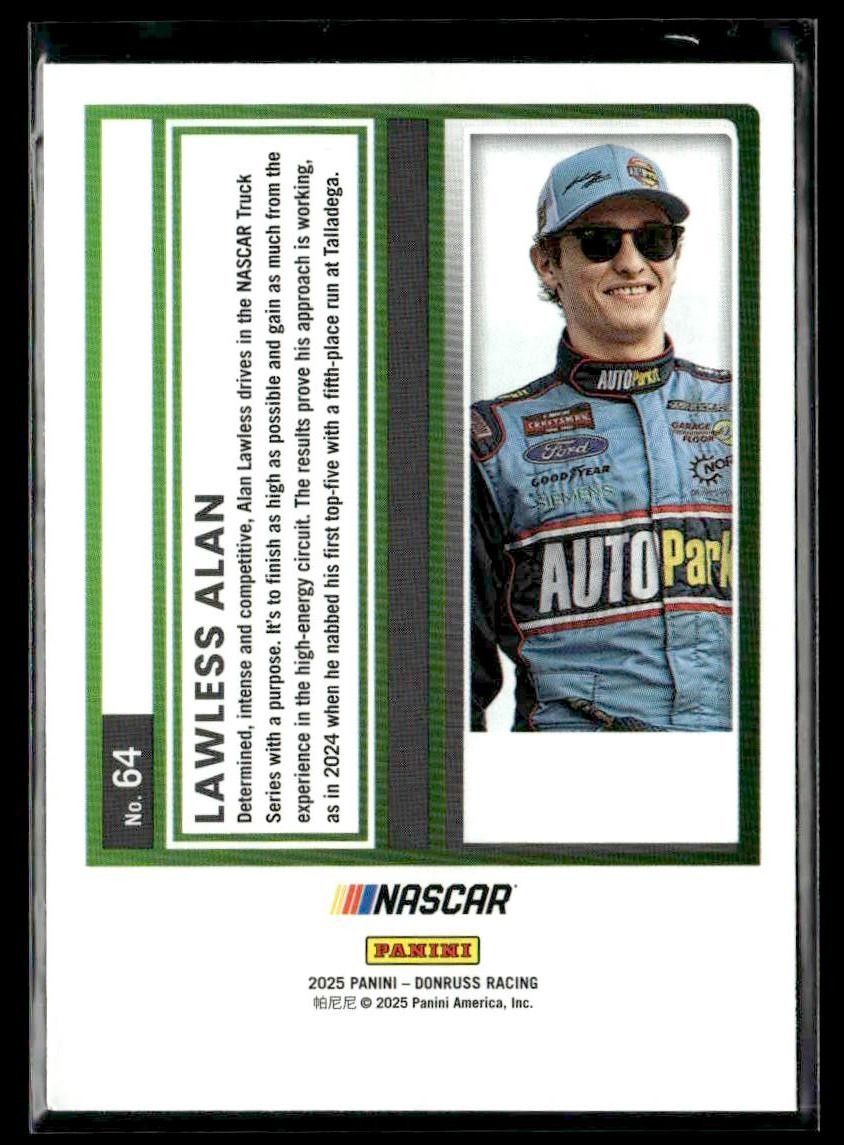 2025 Donruss #64 Lawless Alan