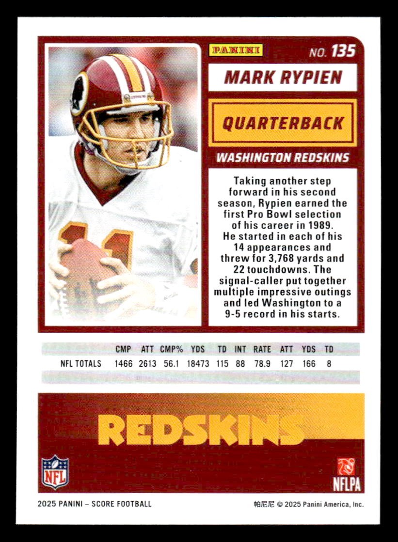 2025 Score-A-Treat #135 Mark Rypien