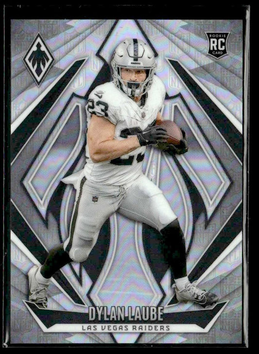 2024 Panini Phoenix #180 Dylan Laube NFL Shield #/150