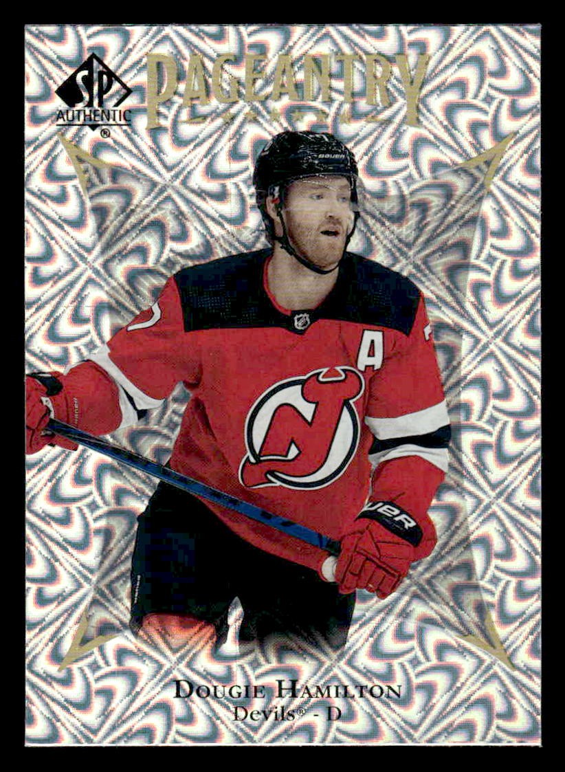 2021-22 SP Authentic #P-43 Dougie Hamilton Pageantry
