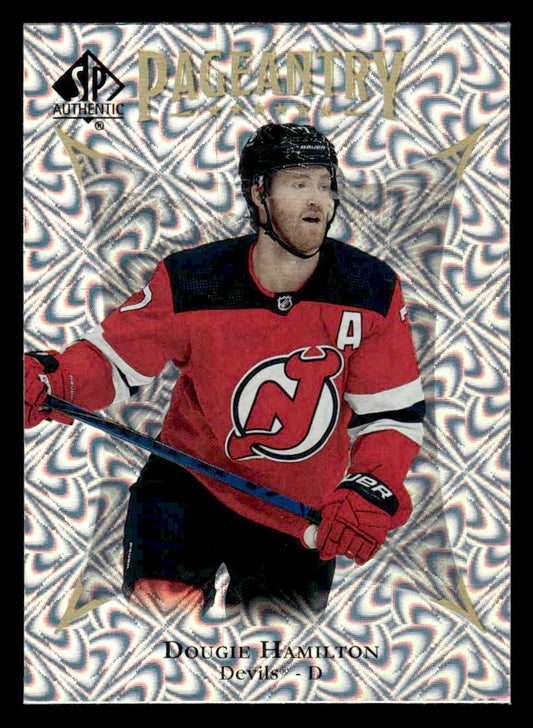 2021-22 SP Authentic #P-43 Dougie Hamilton Pageantry