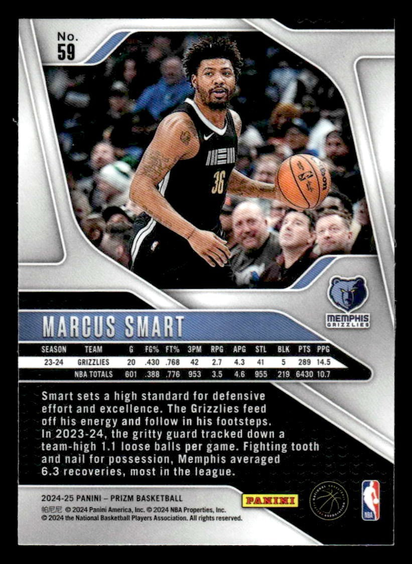 2024-25 Panini Prizm #59 Marcus Smart