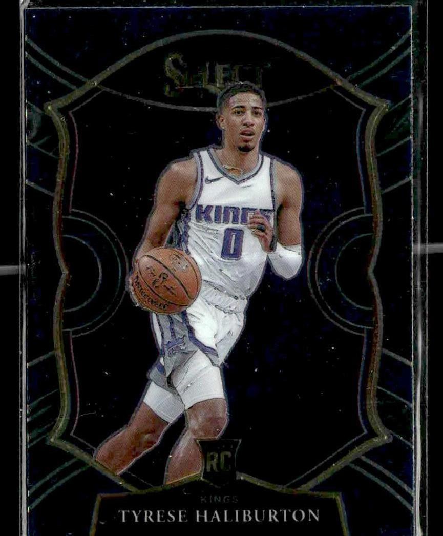 2020-21 Panini Select #72 Tyrese Haliburton Blue