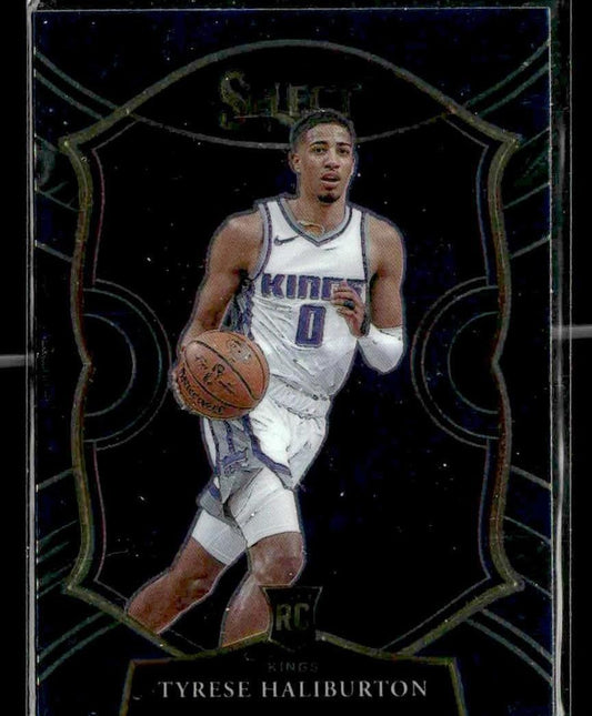 2020-21 Panini Select #72 Tyrese Haliburton Blue