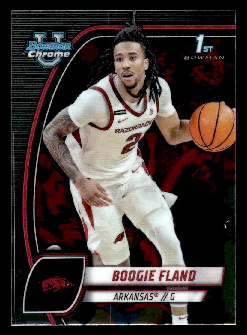 2024-25 Bowman University Chrome #11 Boogie Fland
