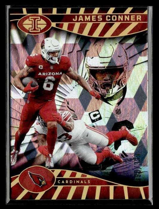 2024 Panini Illusions #2 James Conner Cubic Trophy Collection #/399