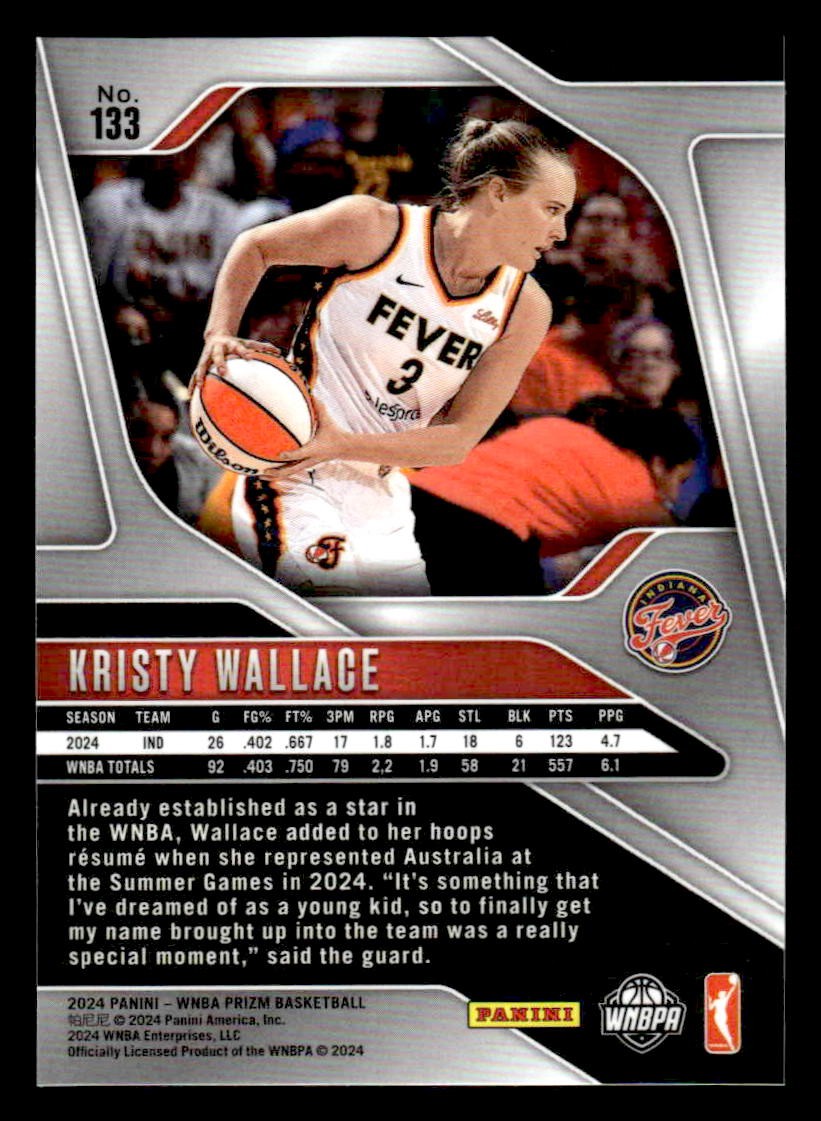 2024 Panini Prizm WNBA #133 Kristy Wallace