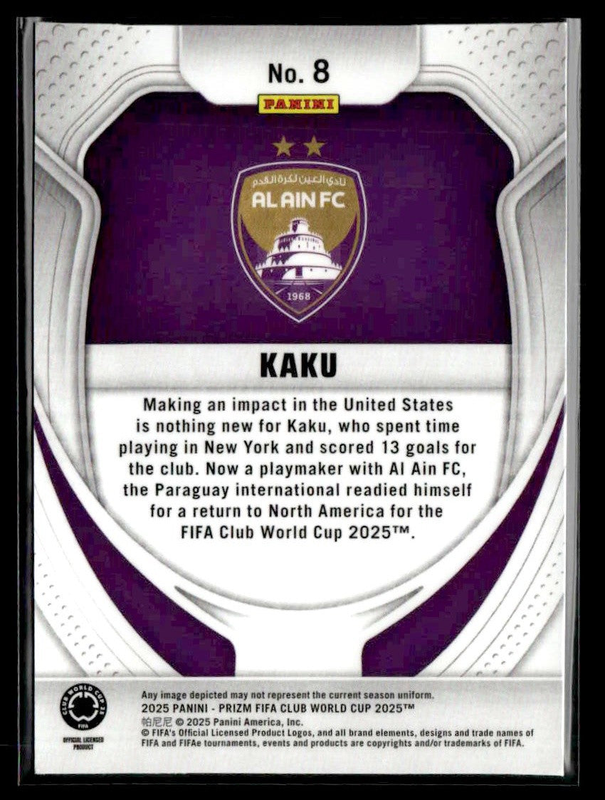 2025 Panini Prizm FIFA Club World Cup #8 Kaku