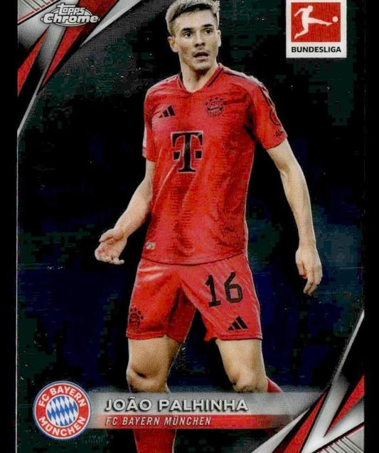 2025 Topps Chrome Bundesliga #80 Joao Palhinha