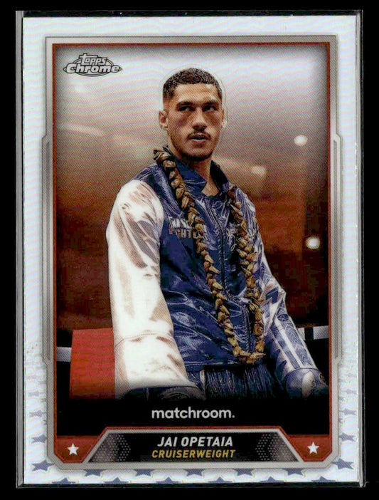 2024 Topps Chrome #90 Jai Opetaia Refractor